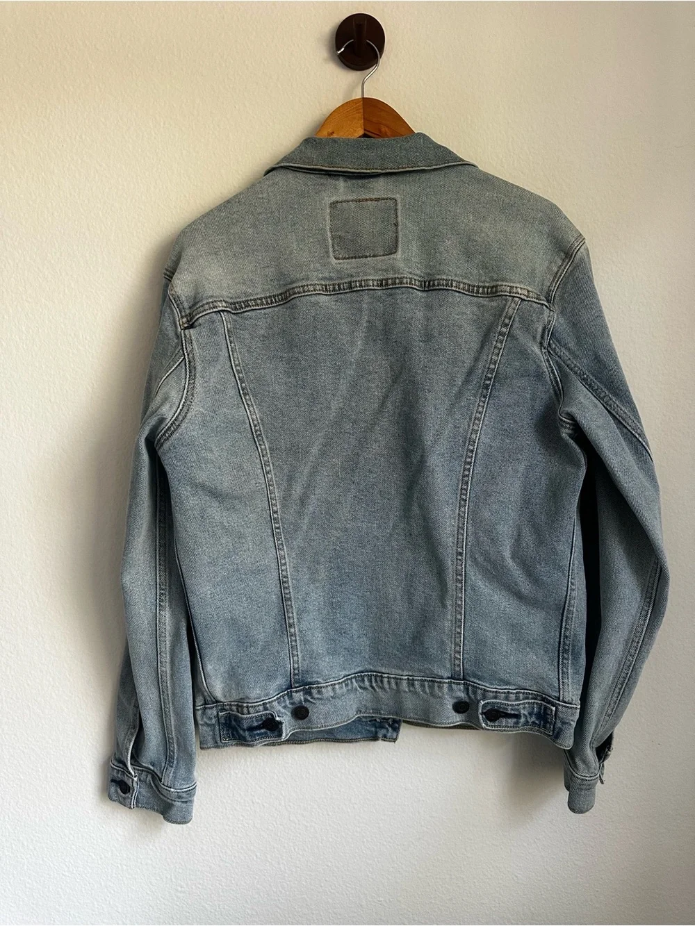 Levi's Light Blue Washed Denim Trucker Jacket